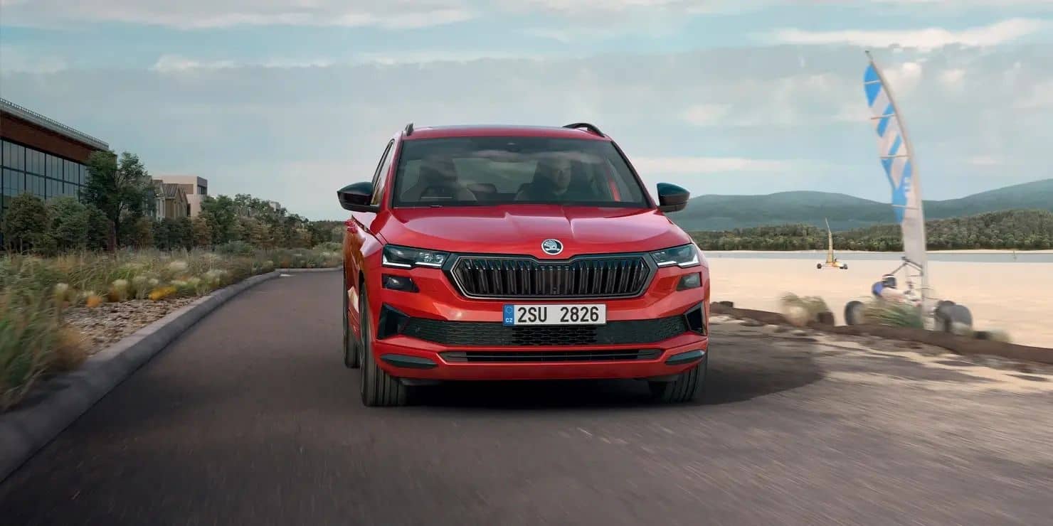Dlhodobý prenájom auta Škoda Karoq Top Selection.